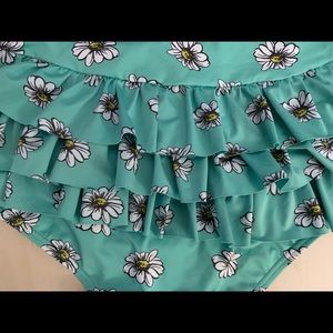 Modcloth Swim - High waisted ModCloth ruffle bikini bottom Modcloth Swim - High waisted ModCloth ruffle bikini bottom